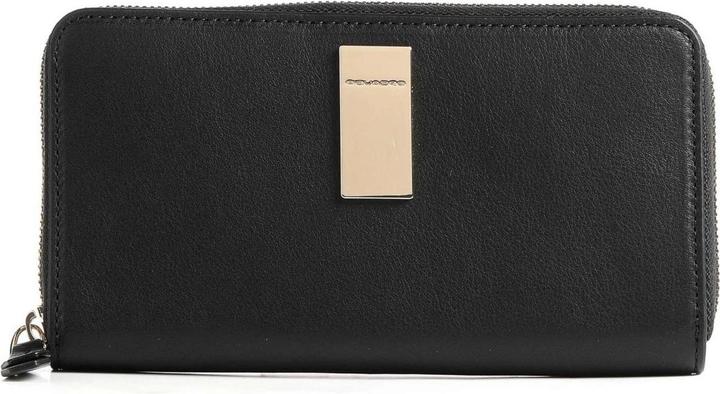 Actual product image Piquadro Zip Around Wallet With Four Bellows By