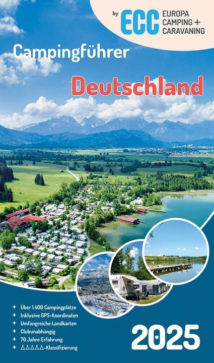 Produktbild ECC Campingführer Deutschland 2025 (Deutsch, 2024)