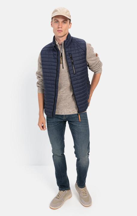 Actual product image Camel Active Recycled polyamide quilted waistcoat