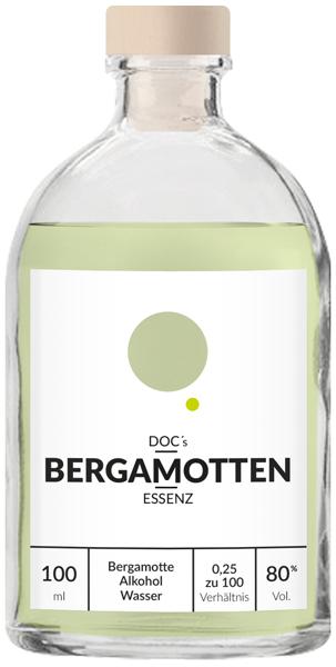Dwersteg DOC’s Essenz Bergamotte (80 %, Deutschland, 1 x 10 cl, Bitter)