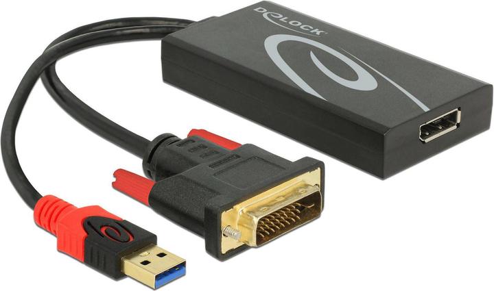 Delock DVI à (DP, 13.50 cm)