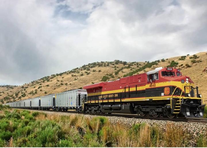 Image du produit Trix H0 25442 H0 Locomotive diesel américaine ES44AC de la Kansas City Southern (KCS) (Voie VI)