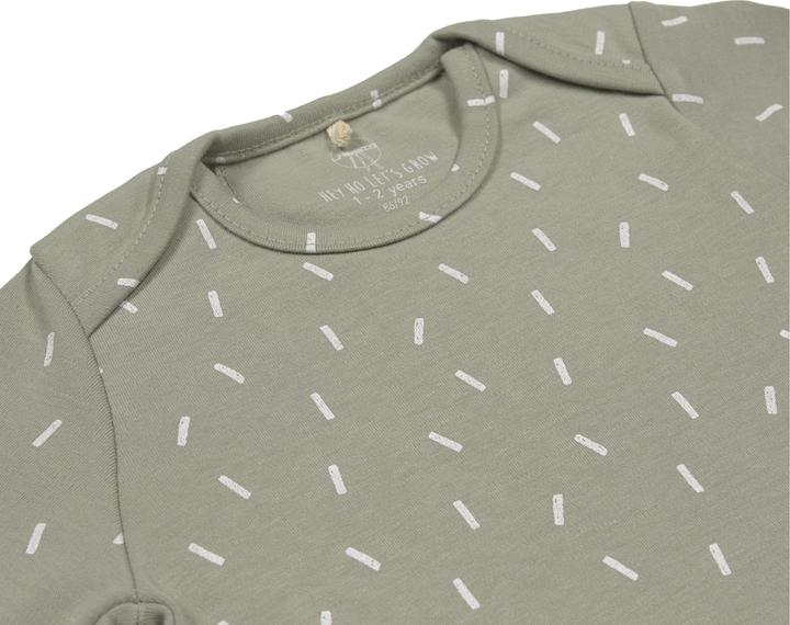 Produktbild Lässig Langarm-Body Speckles Olive (74, 80)