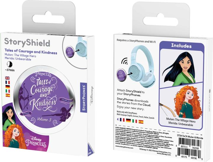 Produktbild Onanoff StoryShield Disney Mulan & Merida (Deutsch, Französisch, Italienisch, Englisch, Spanisch)