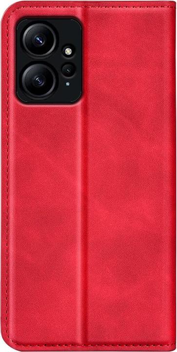 Produktbild Cover-Discount Xiaomi Redmi Note 12 4G - Stand Flip Case Hülle rot (Xiaomi Redmi Note 12)