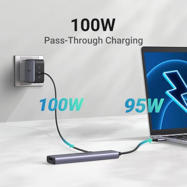 Immagine prodotto Ugreen Adapteris Hub CM478 (USB-C, 5 Porti)