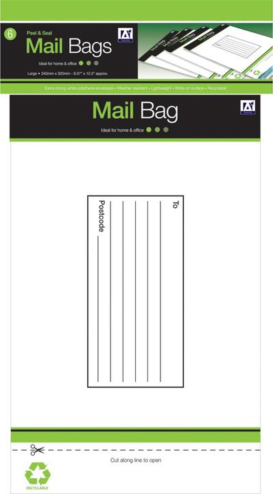 Produktbild Anker Stationery Versandtasche Kunststoff 6erPack (6 x)