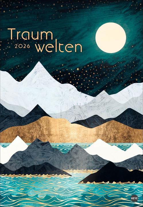 Actual product image Traumwelten Posterkalender 2026 (German)
