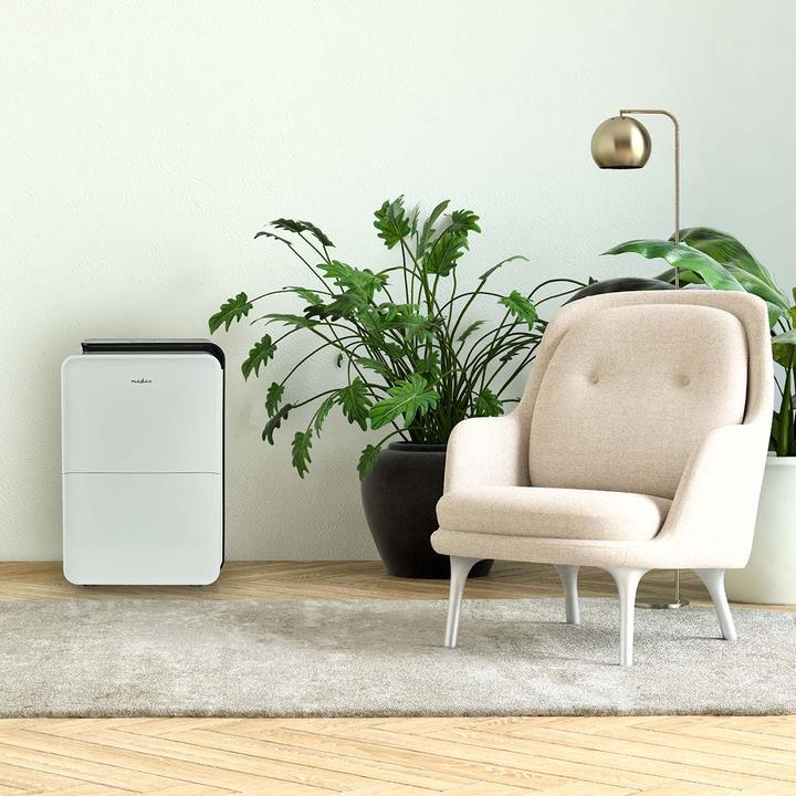Produktbild Nedis SmartLife Luftentfeuchter | Wi-Fi | 30 l/Tag | Entfeuchtung / Kontinuierlich / Trockene wäsch (50 m², 30 l/24h)