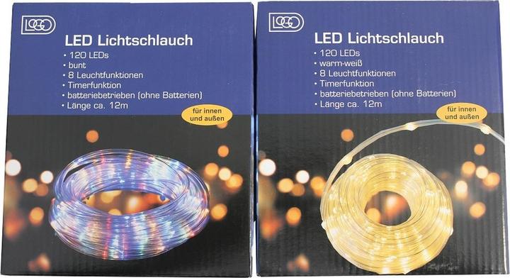 Champ Tube lumineux LED 120 intérieur/extérieur (12 m)