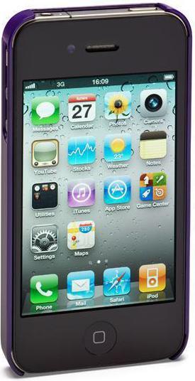 Image du produit Dicota Coque Rigide Pro Coque Iphone 4/4s Violet (Apple iPhone 4, Apple iPhone 4s)