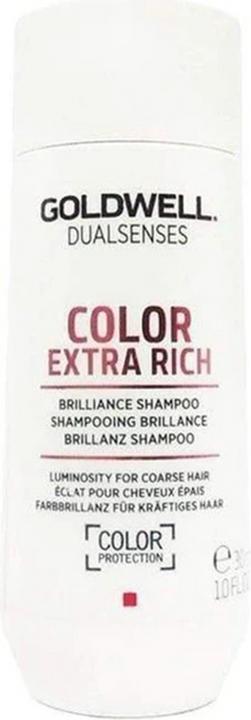 Actual product image Goldwell Dualsenses Color Extra Rich Brilliance Shampoo (30 ml, Liquid shampoo)