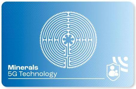 Actual product image RayGuard 5G Mineral-Card