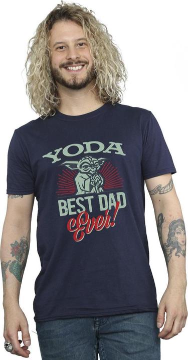 Immagine prodotto Star Wars Mandalorian Yoda Dad Maglietta Uomo (4XL)