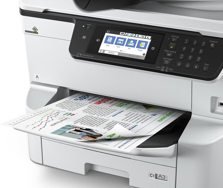 Produktbild Epson WorkForce Pro WF-C8690D3TWFC - Multifunktionsdrucker - Farbe - Tintenstrahl - A3 (Thermodirekt, Farbe)