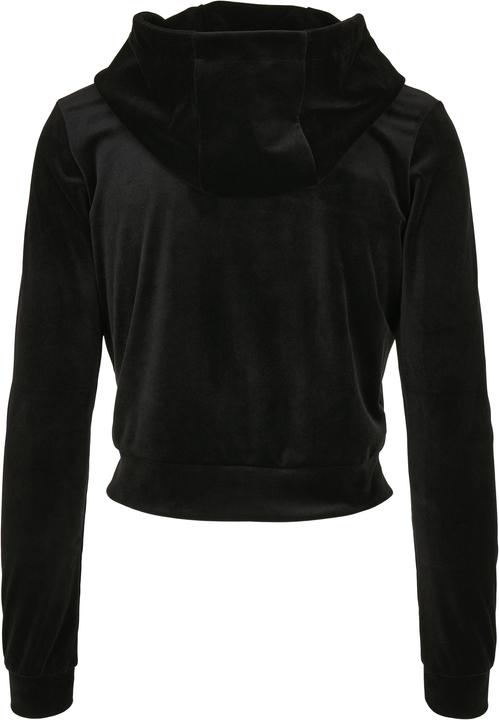 Immagine prodotto Urban Classics Felpa corta da donna con cappuccio in velluto (XS)