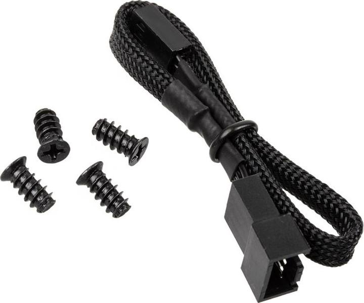 Produktbild Scythe Kaze Flex 120 Black PWM Lüfter, 300-1500U/min (120 mm, 1 x)