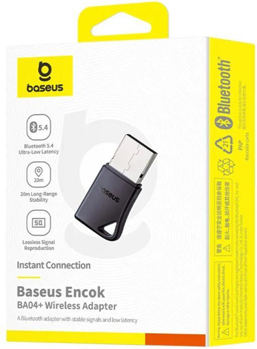 Actual product image Baseus Encok BA04+ Wireless Adapter (Transmitter & Receiver)