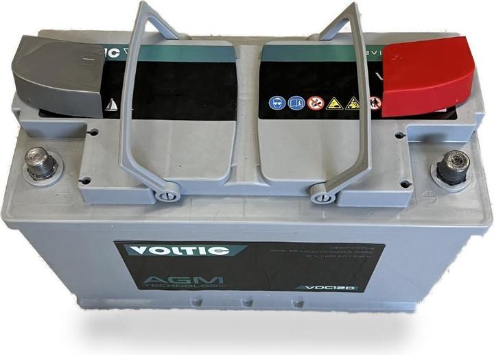 Actual product image Voltic VDC120 Deep Cycle (12 V, 120 Ah)
