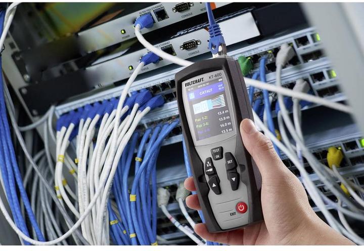 Actual product image Voltcraft Cable tester TDR KT 600