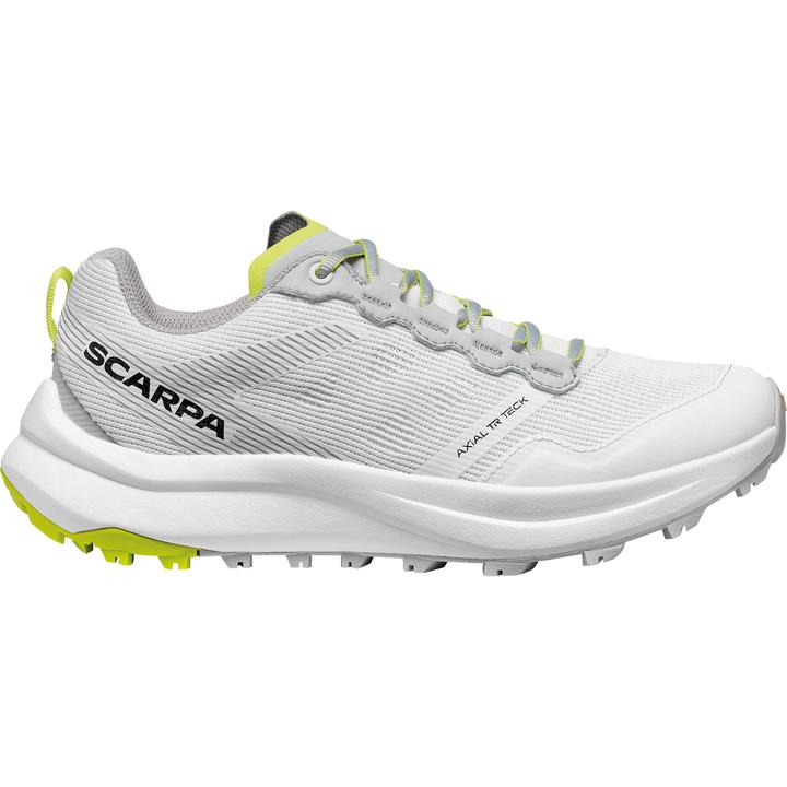 White, Lime Green