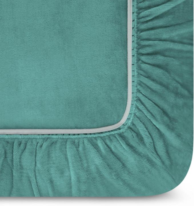 Actual product image Aspero 2 PERPIGNAN flannel fitted sheets - 8629 (160 x 200 cm)
