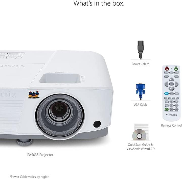 Immagine prodotto Viewsonic PA503S (SVGA, 3600 lm, 1.96 - 2.15:1)