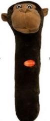 Actual product image Party Pets Monkey stick, dark colour, 28cm - (87512) (Plush toy dog)