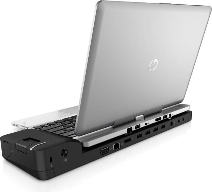 Actual product image HP UltraSlim Docking Station (Docking port (proprietary), 9 Ports)