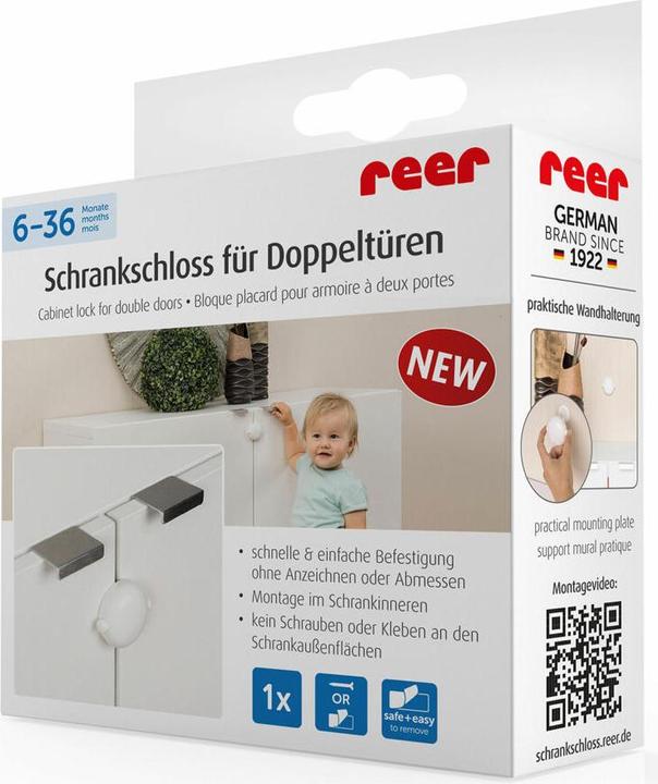 Produktbild Reer Schrankschloss für Doppeltüren