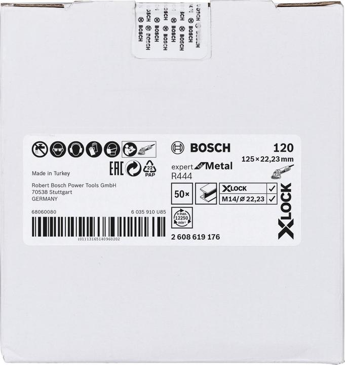 Actual product image Bosch Professional Zubehör X-Lock fibre disc (120)