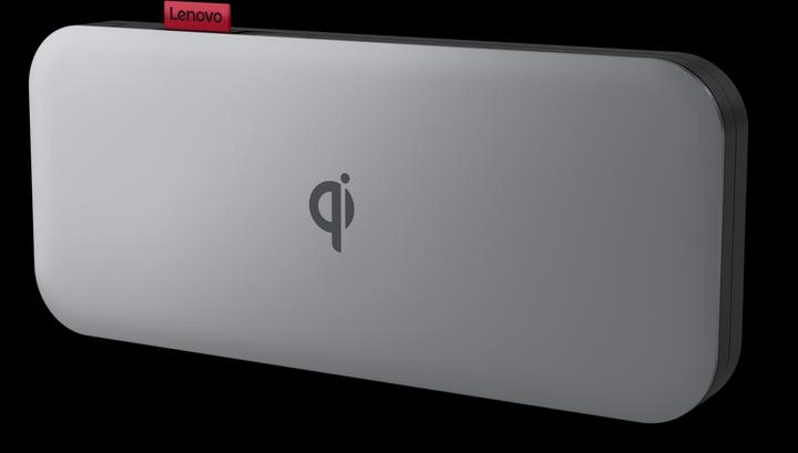 Actual product image Lenovo Go USB-C Mobile Power Bank + Qi Wireless (10000 mAh, 27 W, 38500 Wh)