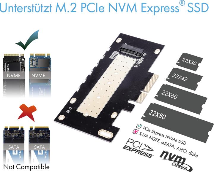 Immagine prodotto Icy Box IB-PCI214M2-HSL (PCI Express 3.0 x4)