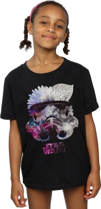 Immagine prodotto Star Wars Stormtrooper Floral Helmet Maglietta Ragazze (116)