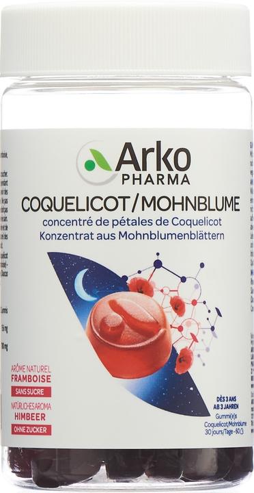 Actual product image Arkopharma Poppy flower (60 Piece, Gummies, 198 g)