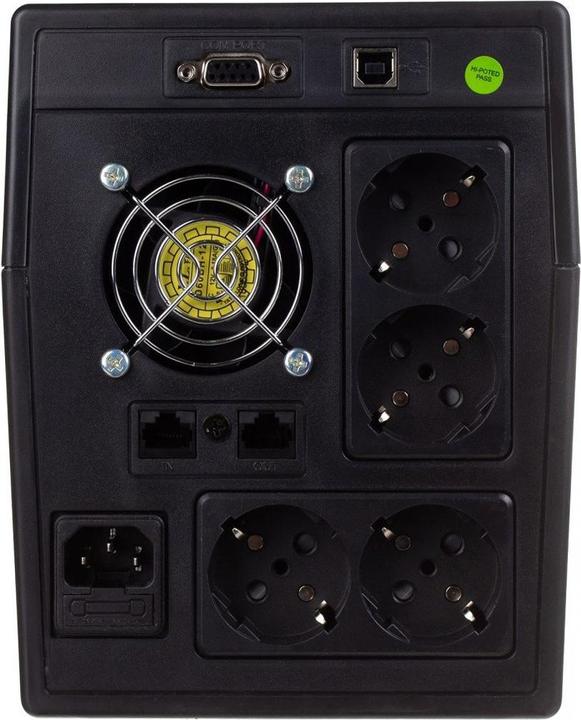 Produktbild Digitus Stromquelle Not-USV Line-Ineractive LED, 2000VA (2000 VA, 1200 W, Line-Interaktiv USV)