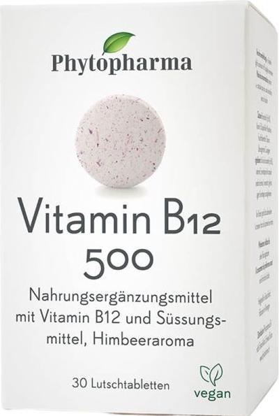 Produktbild Phytopharma Vitamin B12 (30 Stück, Tabletten, 40 g)