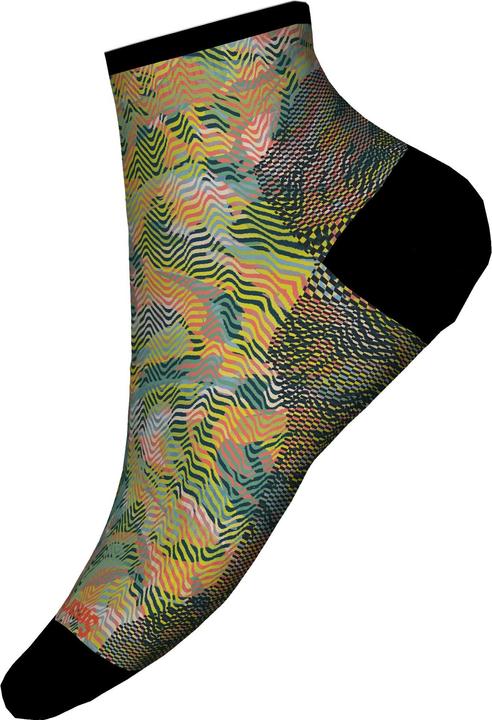 Actual product image Smartwool Women's Bike Zero Cushion Jungle Music Ankle Socks (S)