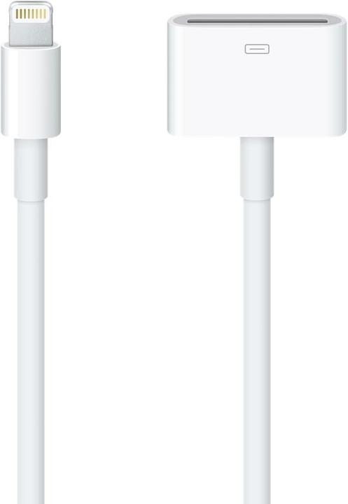 Produktbild Apple Lightning auf 30-polig Adapter (Kabel, 0.2m) (0.20 m)