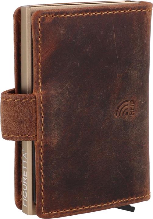 Actual product image Greenburry Vintage Geldbörse RFID Schutz Leder 7.5 cm
