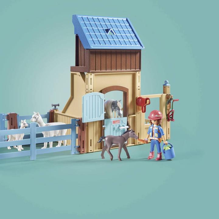 Produktbild Playmobil Amelia & Whisper mit Pferdebox (71353, Playmobil Horses of Waterfall)