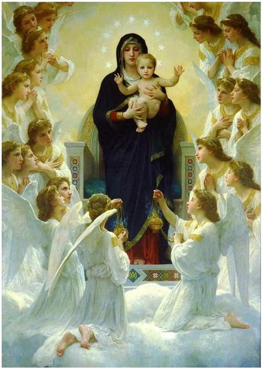Immagine prodotto Enjoy Puzzle ENJOY-1116 - William Bouguereau: La Vergine con gli angeli, puzzle, 1000 pezzi (1000 pezzi)