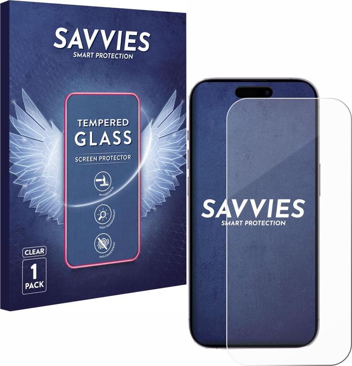 Image du produit Savvies Verre Trempé Protection Écran (1 pièce(s), Apple iPhone 14 Pro)