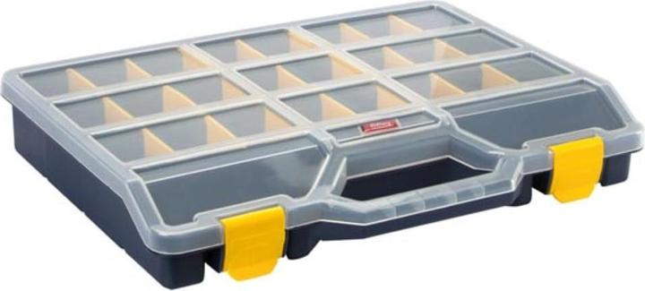 Image du produit Velleman - Boîte de Rangement - 460 x 350 x 81 mm - 21 Séparateurs Amovibles