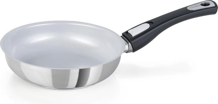 Produktbild Genius Cerafit Steel (28 cm, Pfannenset + Topfset, Edelstahl, Keramik)