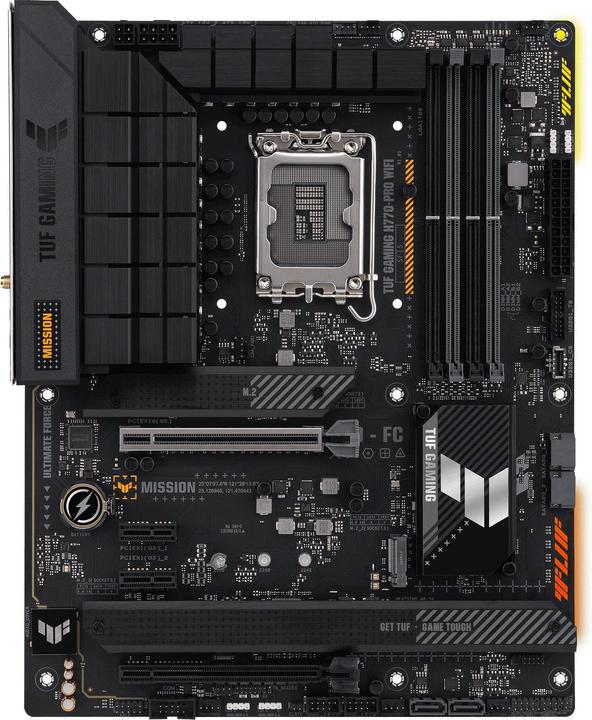 Actual product image ASUS TUF GAMING H770-PRO WIFI (LGA 1700, Intel H770, ATX)
