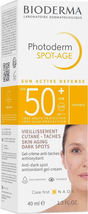 Produktbild Bioderma Photoderm Spot-Age SPF50+ (Sonnencreme Gesicht, SPF 50, 40 ml, 58 g)