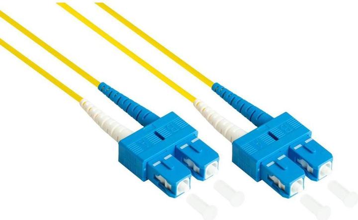 Immagine prodotto Varia SO-37866 - Cavo patch in fibra ottica duplex OS2 (monomodale, 9125) SCSC, LSZH, 30m (30 m)
