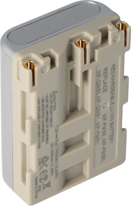 Immagine prodotto AccuCell Akku Sony NP-QM50, Sony NP-QM51 (Batteria della fotocamera)