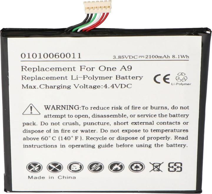 Actual product image AccuCell Akku HTC One A9